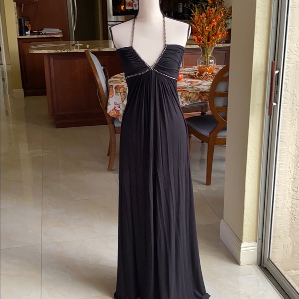 Sky Halter Dress